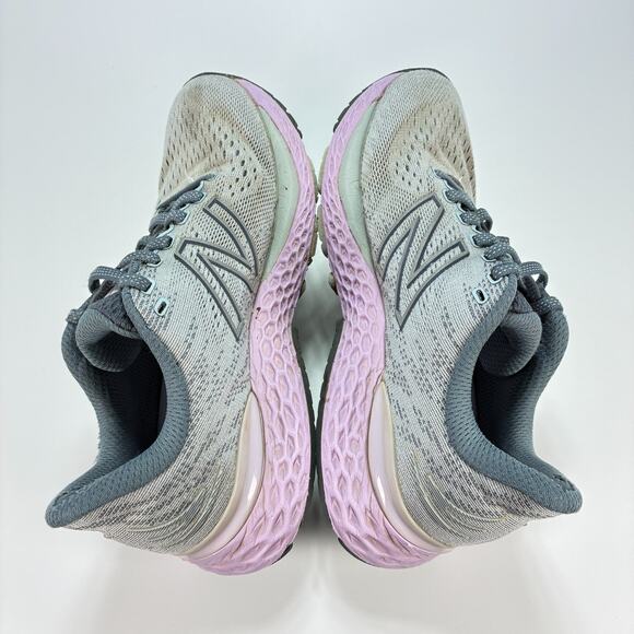 New Balance Fresh Foam 880v11 Gray Pink Low Top Running Shoes Women's Size 7 - Picture 9 of 12
